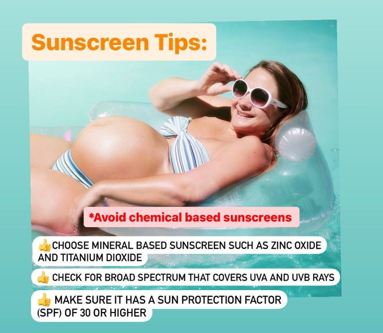 Sunscreen Tips During Pregnancy